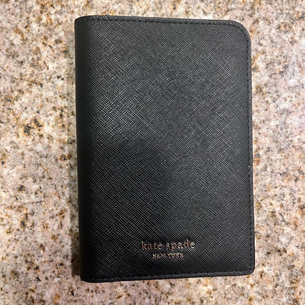 Kate Spade Black Passport Holder